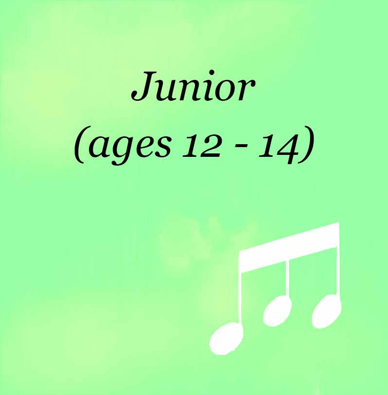 Junior (ages 12 – 14)